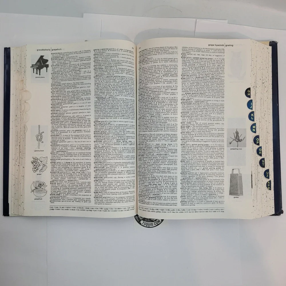 Houghton Mifflin American Heritage Dictionary Second College Edition Hardcover